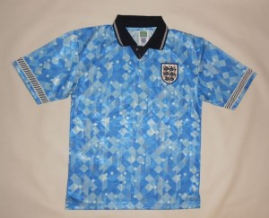 NEW THIRD SHIRT SCORE DRAW ENGLAND 1990 (M) Jersey Trikot Maillot Maglia for sale on Ebay
