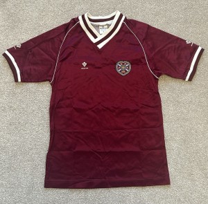Hearts Original Football Shirt 1987-1988 Medium Mens for sale on Ebay