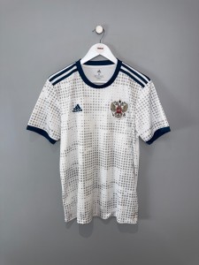 RUSSIA 2018 AWAY SHIRT  (M)  ADIDAS ORIGINAL VINTAGE FOOTBALL SHIRT for sale on Ebay