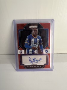 Danny Welbeck auto - red prism - Brighton for sale on Ebay