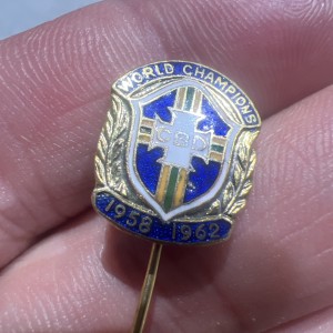 1958-62 Rare Brazil FIFA WORLD FOOTBALL PIN BADGE Hero World Cup Winning Pin  for sale on Ebay