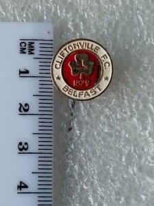 Cliftonville FC (Northern Ireland) - Small Stick Pin Badge for sale on Ebay