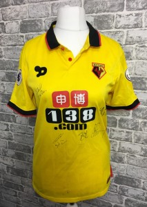 Watford Signed Football Shirt 