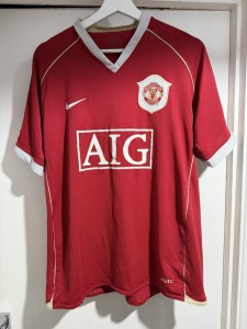 Original Authentic Nike Manchester United 2006/2007 Home Shirt Medium Mens for sale on Ebay