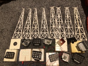 Job lot of Subbuteo Floodlights Spares/repairs for sale on Ebay