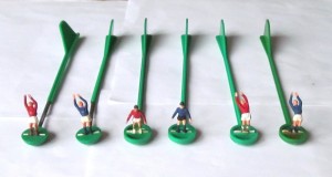 Subbuteo collection 6 original spare HW GOALKEEPERS Diving Crouching Live Action for sale on Ebay