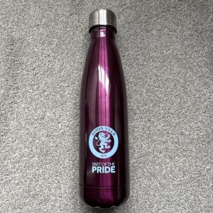 Aston Villa FC Drinks Bottle BNWT Mint Condition Unused Official Merchandise for sale on Ebay