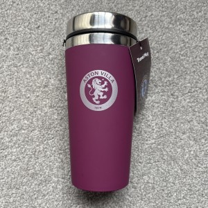 Aston Villa FC Travel Mug BNWT Mint Condition for sale on Ebay