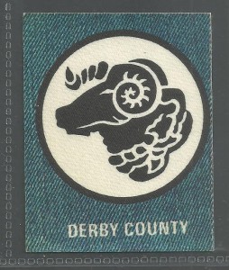 DERBY COUNTY - Panini [Jeans Background] 1977 Club Crest for sale on Ebay