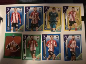 Topps Premier League Parallel Bundle Sunderland X8 Cards for sale on Ebay