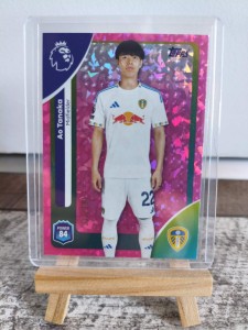 Topps Premier League 2025/2026 Ao Tanaka Leeds Sparkle Numbered 338/399 for sale on Ebay