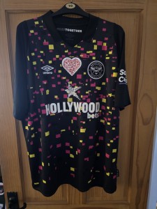 Brentford 2022/23 Third Shirt Men’s xl With CPR on chest rare  for sale on Ebay