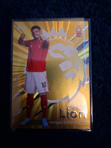 Topps Premier League 2025/2026 Morgan Gibbs-White Gold Lion Nottingham Forest FC for sale on Ebay