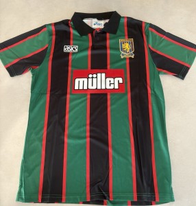 Retro Aston Villa Shirt 1994 Away Large for sale on Ebay