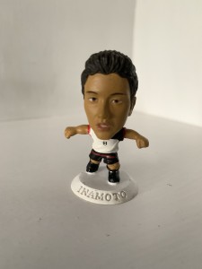 Corinthian Microstars Junichi Inamoto Fulham Home Kit 2003 MC1587 White Base for sale on Ebay