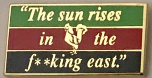 Glentoran Badge for sale on Ebay