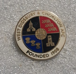 WEST DIDSBURY AND CHORLTON FC BADGE for sale on Ebay