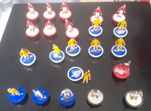 22 mixed 1970s Subbuteo figures for sale on Ebay