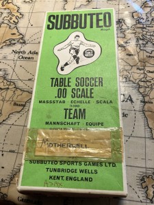 Subbuteo Team C100 HW Ref 185 Numbered Box Motherwell Excellent Condition for sale on Ebay