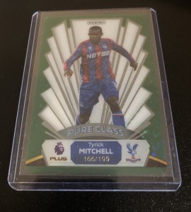 Panini Adrenalyn XL PLUS 2025 Tyrick Mitchell Crystal Palace Green Parallel /199 for sale on Ebay