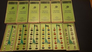 Subbuteo - set of 6 teams c/w Ref, Linesman and Photographer Figures for sale on Ebay