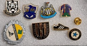 NEWCASTLE UNITED FC BADGES 2 for sale on Ebay