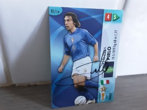 ANDREA PIRLO - ITALY Signed Panini World Cup 2006 Football trading card for sale on Ebay