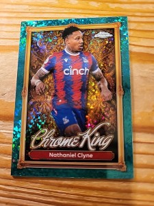Topps 2025/2026 Premier League Emerald Chrome King Nathaniel Clyne Palace for sale on Ebay