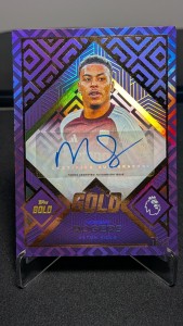 2025 Topps Gold Premier League Morgan Rogers #16/50 Auto Aston Villa for sale on Ebay