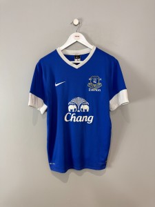 EVERTON 2012/13 HOME SHIRT  (L)  NIKE ORIGINAL VINTAGE FOOTBALL SHIRT for sale on Ebay