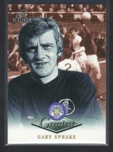 FUTERA PLATINUM 1999 - GARY SPRAKE - LEEDS UNITED  GREATEST CARD for sale on Ebay