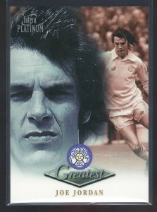 FUTERA PLATINUM 1999 - JOE JORDAN - LEEDS UNITED  GREATEST CARD for sale on Ebay