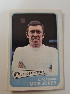A&BC Footballers 1968 Mick Jones Leeds United Yellow Back Card for sale on Ebay