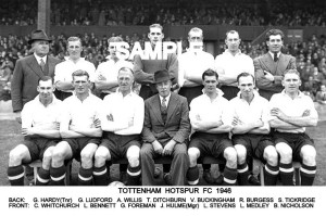 Tottenham Hotspur  FC 1946 Team photo for sale on Ebay