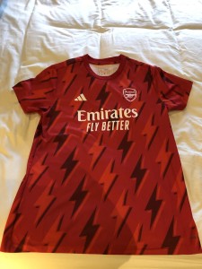 Arsenal Shirt 23/24 Season, Ladies Fit L for sale on Ebay