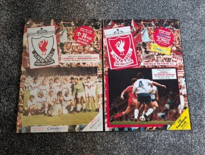Liverpool FC 1989/90 Two Home Match Programmes, v Man City & Tottenham Hotspur for sale on Ebay