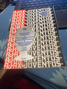 FOOTBALL Original Programme European Cup Final Ajax v FC Juventus 30/5 1973 for sale on Ebay