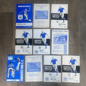 COLLECTION 1960s HUDDERSFIELD TOWN FRIENDLY PROGRAMMES SCOTLAND TEAMS for sale on Ebay