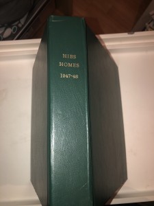 Hibernian 1947/48  Championship Winning Season Home Programme Binder for sale on Ebay