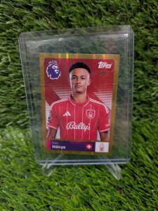 Dan Ndoye 2026 Topps Premier League Gold Sticker /50 - Nottingham Forest for sale on Ebay