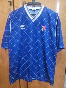 Vintage Chelsea England Home Football Shirt 87/89 Large for sale on Ebay