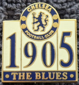 CHELSEA FC BADGE - CHELSEA 1905 - THE BLUES  for sale on Ebay