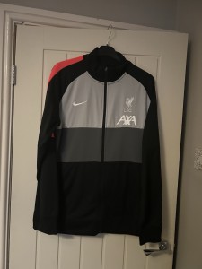 Liverpool Football Tracksuit Top VGC Size XL men’s With Pocket And Zip for sale on Ebay