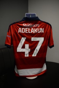 Hakeeb Adelakun Match-Worn & Signed Doncaster Rovers v Southampton Shirt for sale on Ebay