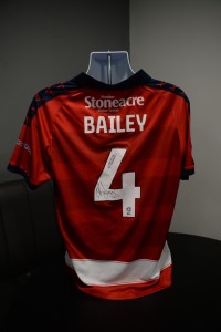 Owen Bailey Match-Worn & Signed Doncaster Rovers v Southampton Shirt for sale on Ebay