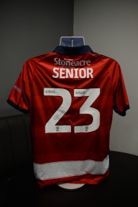 Jack Senior Match Issue & Signed Doncaster Rovers v Southampton Shirt for sale on Ebay