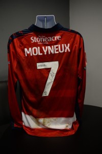 Luke Molyneux Match-Worn & Signed Doncaster Rovers v Southampton Shirt for sale on Ebay
