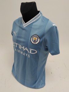 Manchester City Home Shirt 2021/22 Puma Adult Size Small Preloved Donated Item  for sale on Ebay