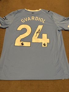Josko Gvardiol Signed 25/26 Manchester City MCFC Citizens autographed + COA for sale on Ebay
