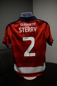 Jamie Sterry Match-Worn & Signed Doncaster Rovers v Southampton Shirt for sale on Ebay
